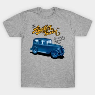 The Classic Austin Seven Vintage Car T-Shirt